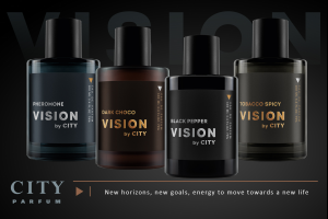Новая стильная коллекция ароматов для мужчин CITY Vision от City Parfum 