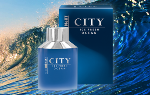 Новый аромат City NeXT Ice Fresh Ocean - волна свежести в каждом вдохе!